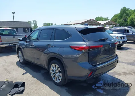 2020 Toyota Highlander Limited z USA, uszkodzony, nr VIN 5TDDZRBH0LS012651